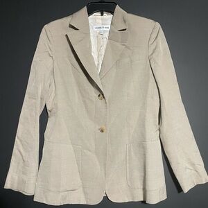 Elegant Beige Women's Blazer by Cubism